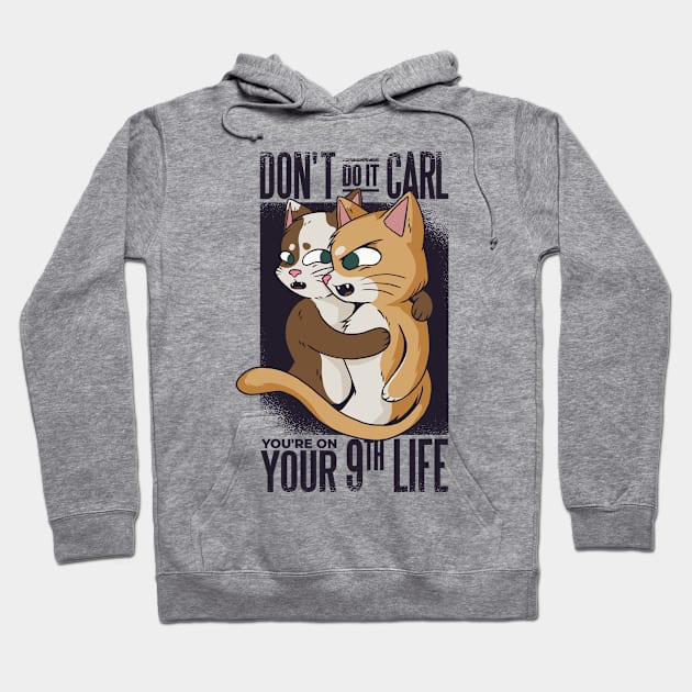 Cat Friends Hoodie by EarlAdrian